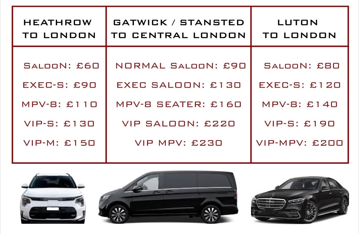 XEQUTIVE CARS - Airport Transfer Service